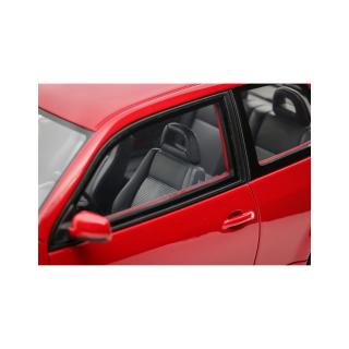 VOLKSWAGEN VW LUPO GTI TORNADO RED 2001 OttO mobile 1:18 Resinemodell (Türen, Motorhaube... nicht zu öffnen!)